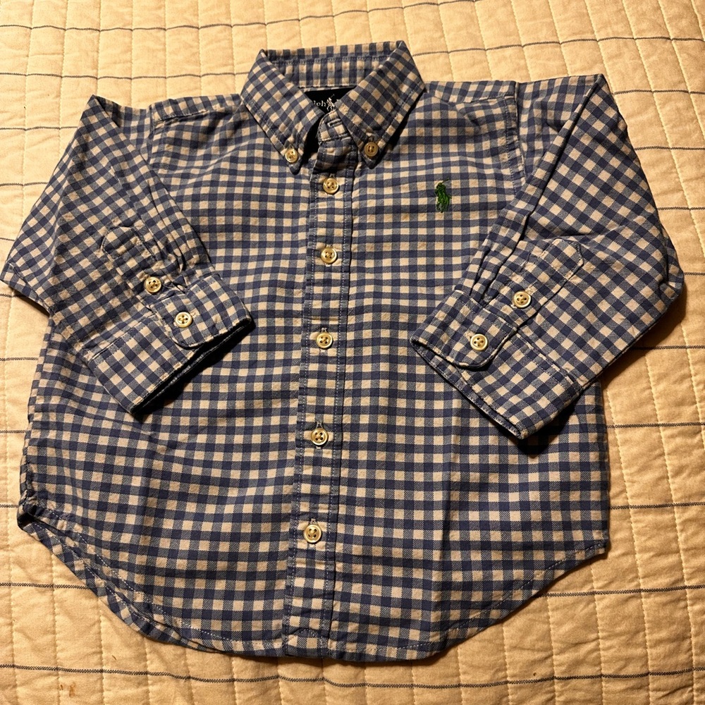 Ralph Lauren‎ 18 month button down top